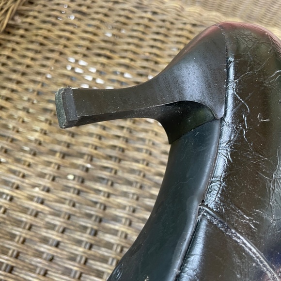 Jessica 6M Mid Calf Black Boot with Heel - Picture 7 of 11